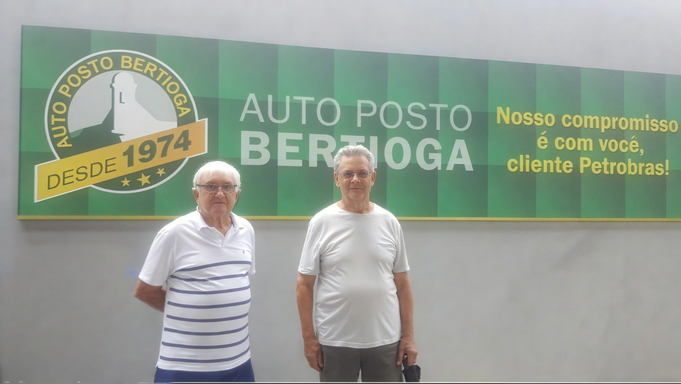 Manuel Antônio Tomé (Maneco) e Moisés Augusto Fernandes 